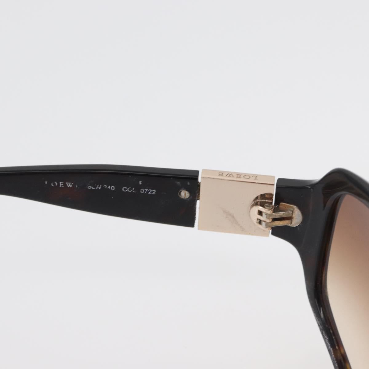 PRADA Loewe Sunglasses plastic 2 Set Beige Black Auth BA12344