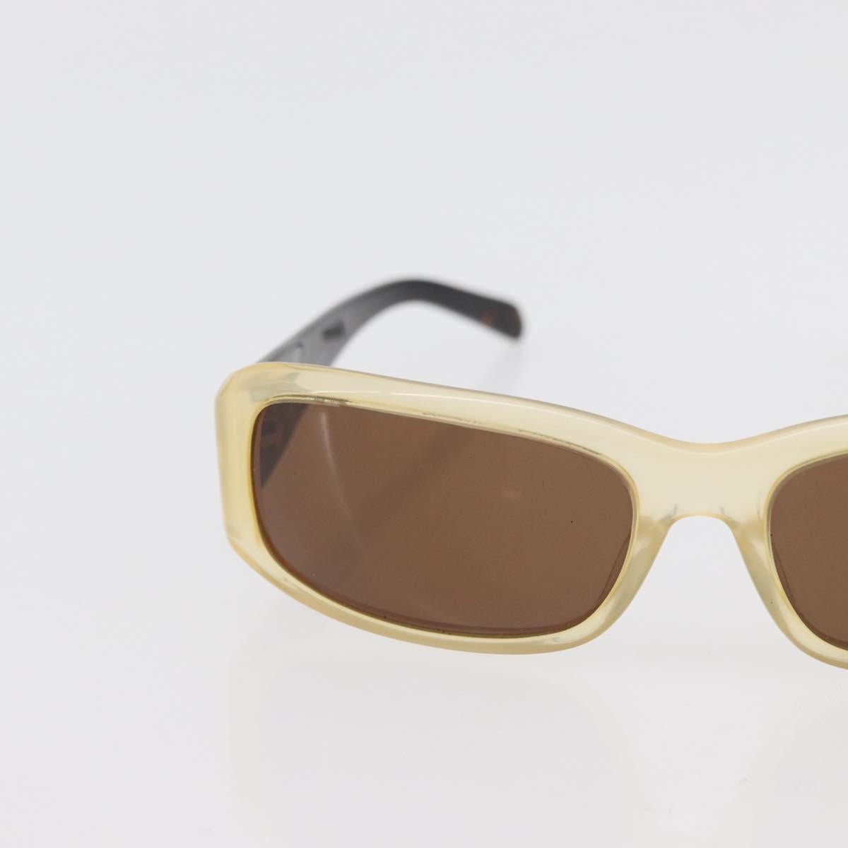 PRADA Loewe Sunglasses plastic 2 Set Beige Black Auth BA12344