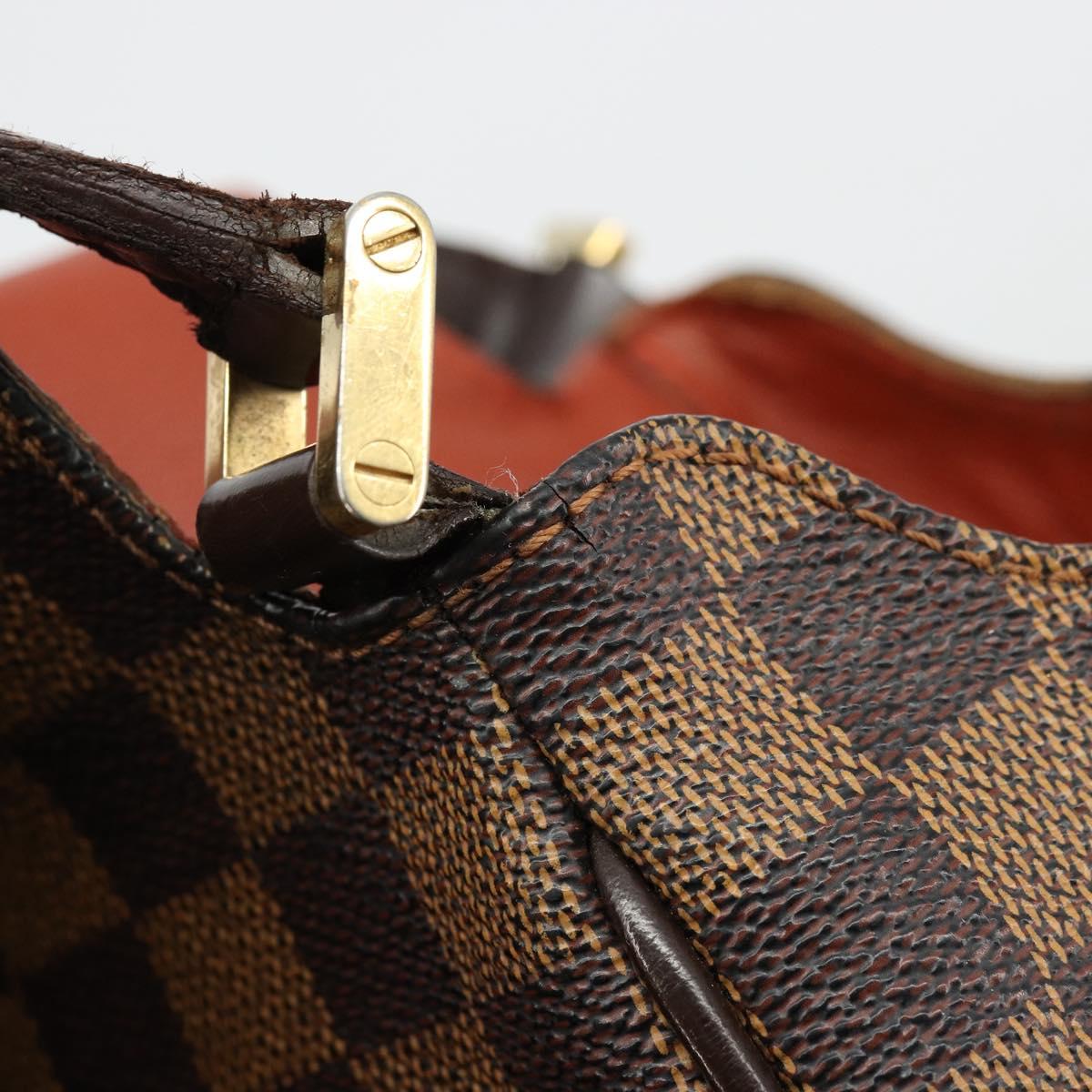 LOUIS VUITTON Damier Ebene Musette Salsa Long Shoulder Bag N51300 Auth BA12352