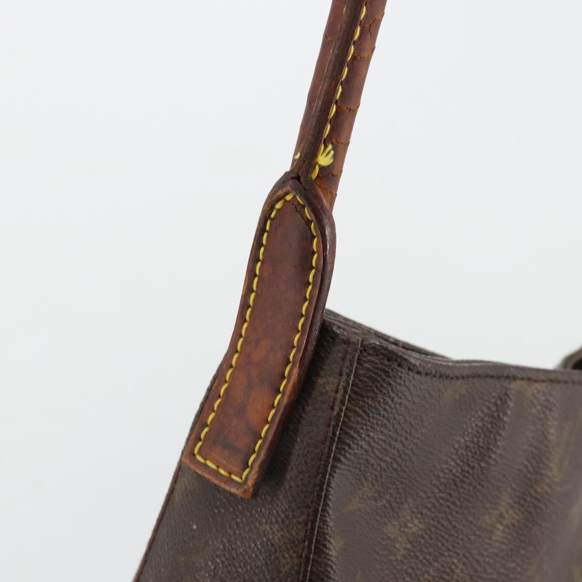 LOUIS VUITTON Monogram Looping GM Shoulder Bag M51145 LV Auth BA12353