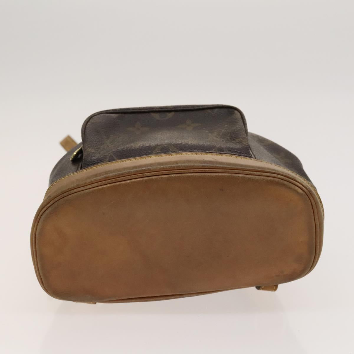 LOUIS VUITTON Monogram Montsouris PM Backpack M51137 LV Auth BA1236