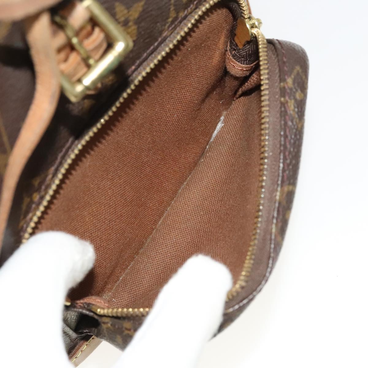 LOUIS VUITTON Monogram Montsouris PM Backpack M51137 LV Auth BA1236