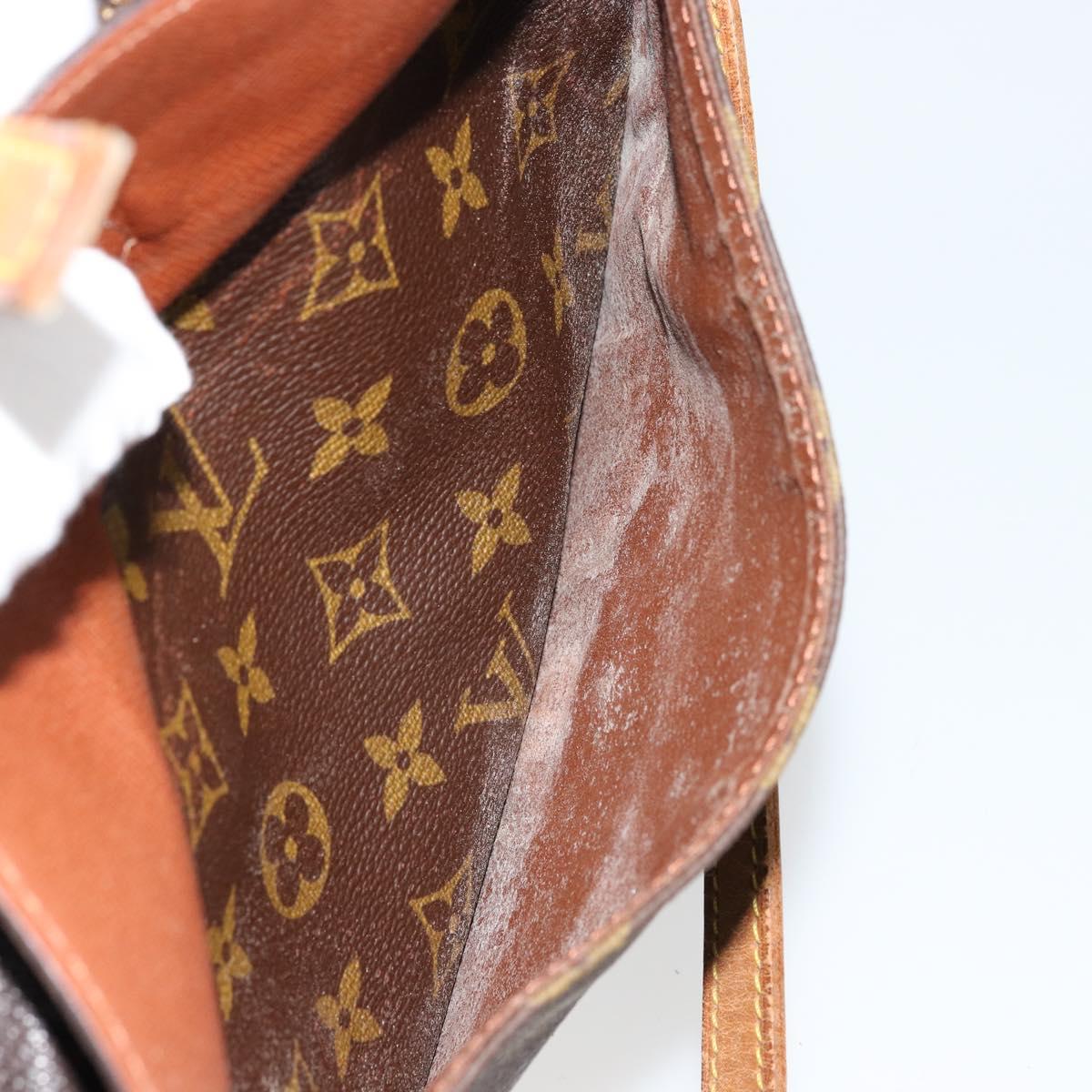 LOUIS VUITTON Monogram Jeune Fille MM Shoulder Bag M51226 LV Auth BA12363