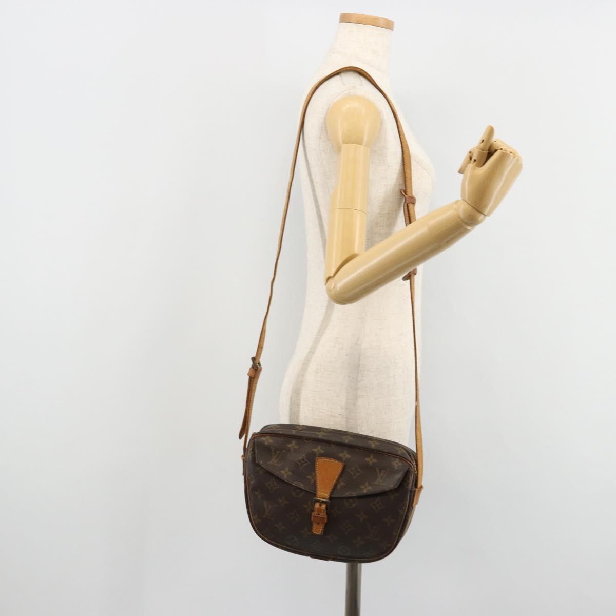 LOUIS VUITTON Monogram Jeune Fille MM Shoulder Bag M51226 LV Auth BA12363