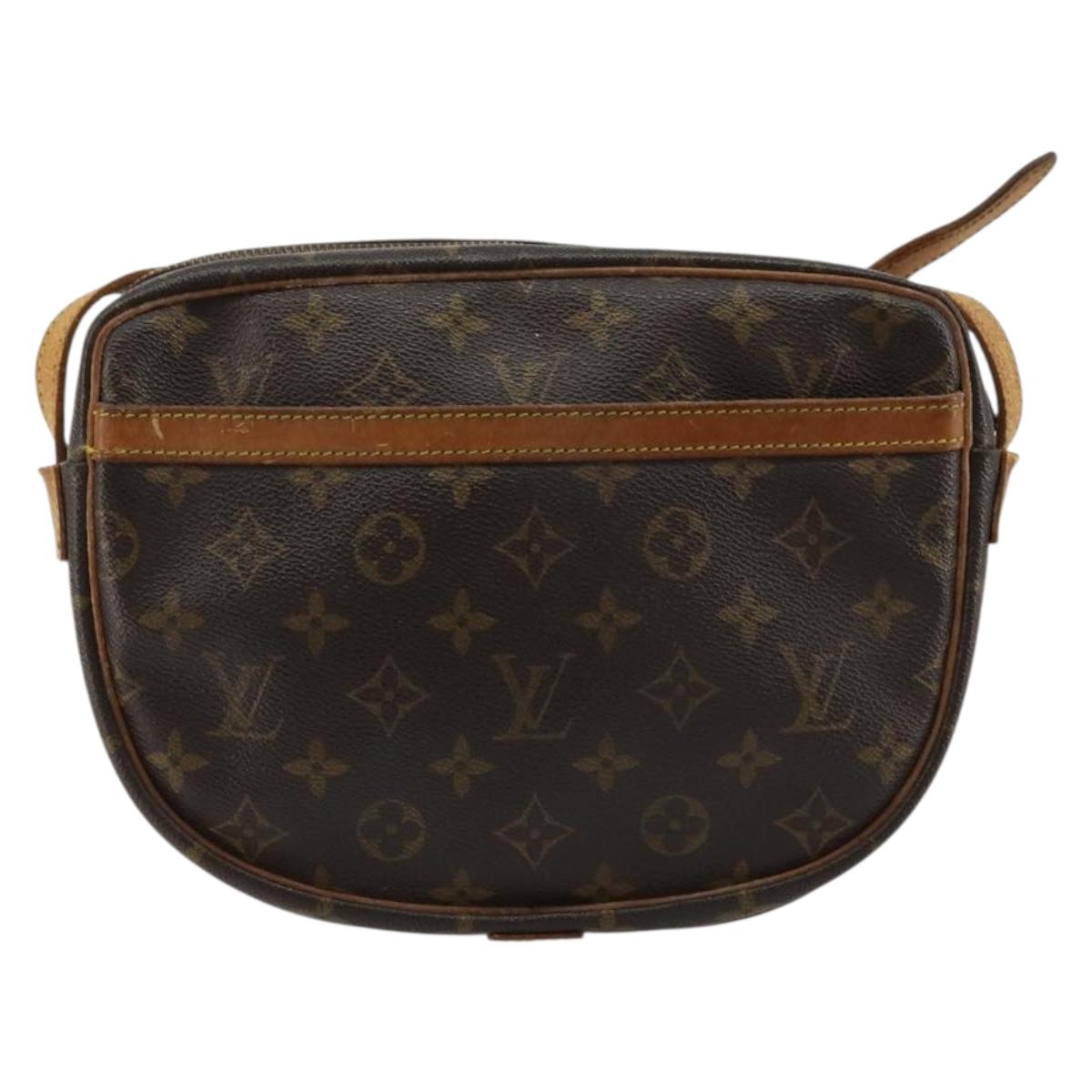 LOUIS VUITTON Monogram Jeune Fille MM Shoulder Bag M51226 LV Auth BA12363