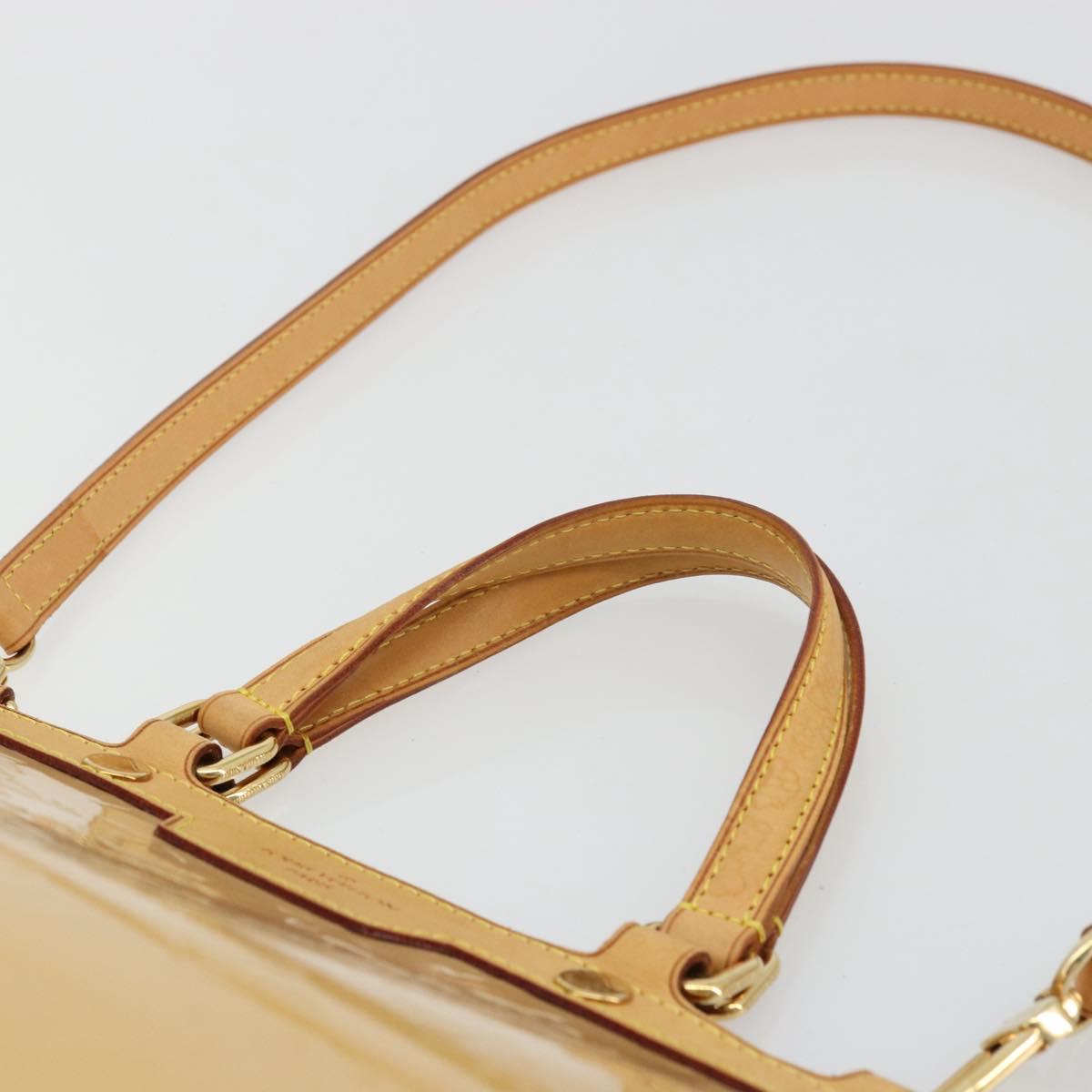 LOUIS VUITTON Vernis Blair MM Hand Bag 2way Rose Florentin M91621 Auth BA12384