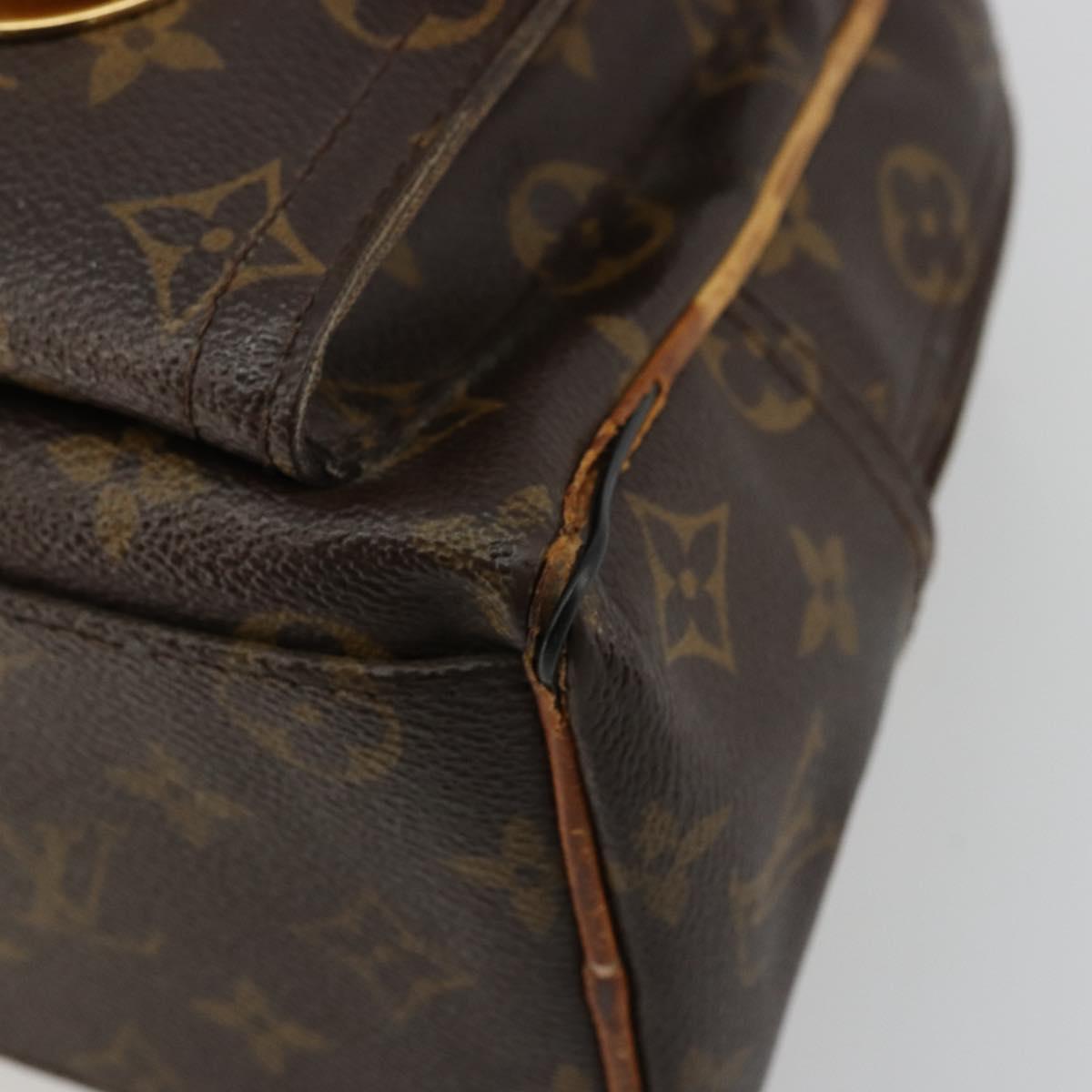 LOUIS VUITTON Monogram Manhattan PM Hand Bag M40026 LV Auth BA12388