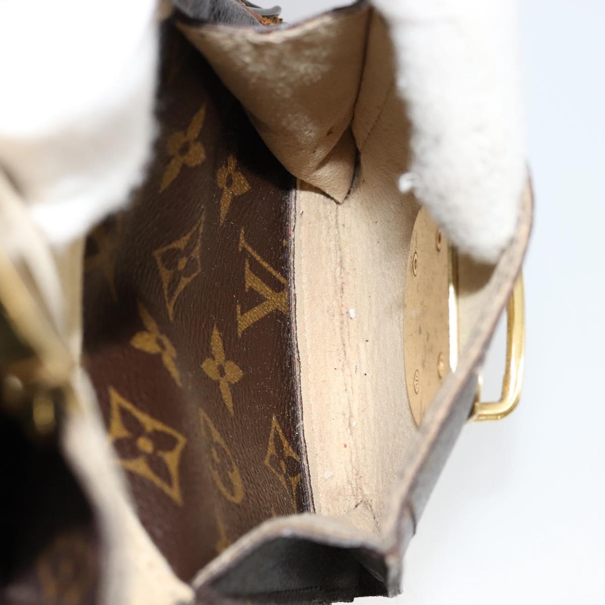 LOUIS VUITTON Monogram Manhattan PM Hand Bag M40026 LV Auth BA12388