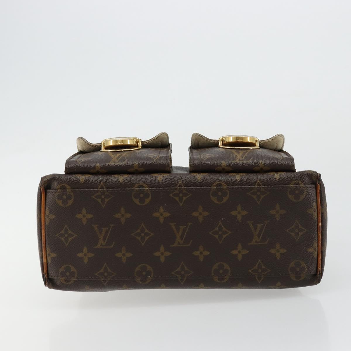 LOUIS VUITTON Monogram Manhattan PM Hand Bag M40026 LV Auth BA12388