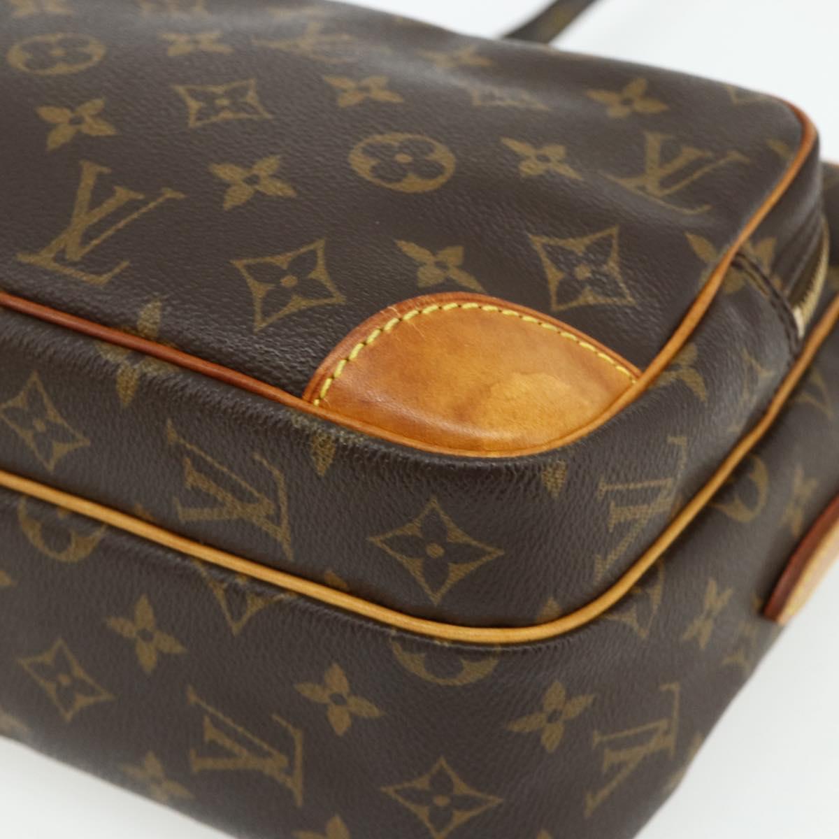 LOUIS VUITTON Monogram Nile Shoulder Bag M45244 LV Auth BA12389