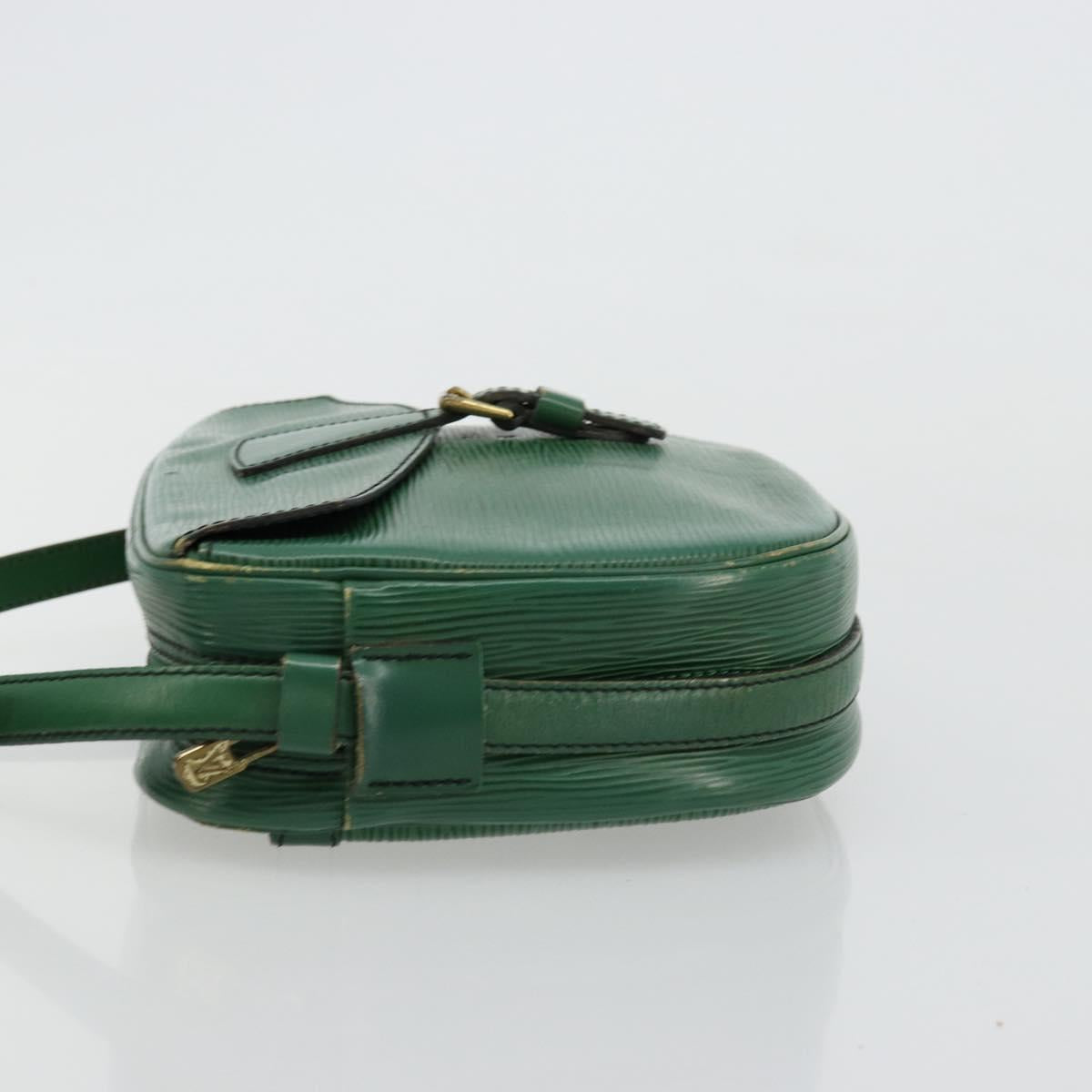 LOUIS VUITTON Epi Jeune Fille MM Shoulder Bag Green M52154 LV Auth BA12391