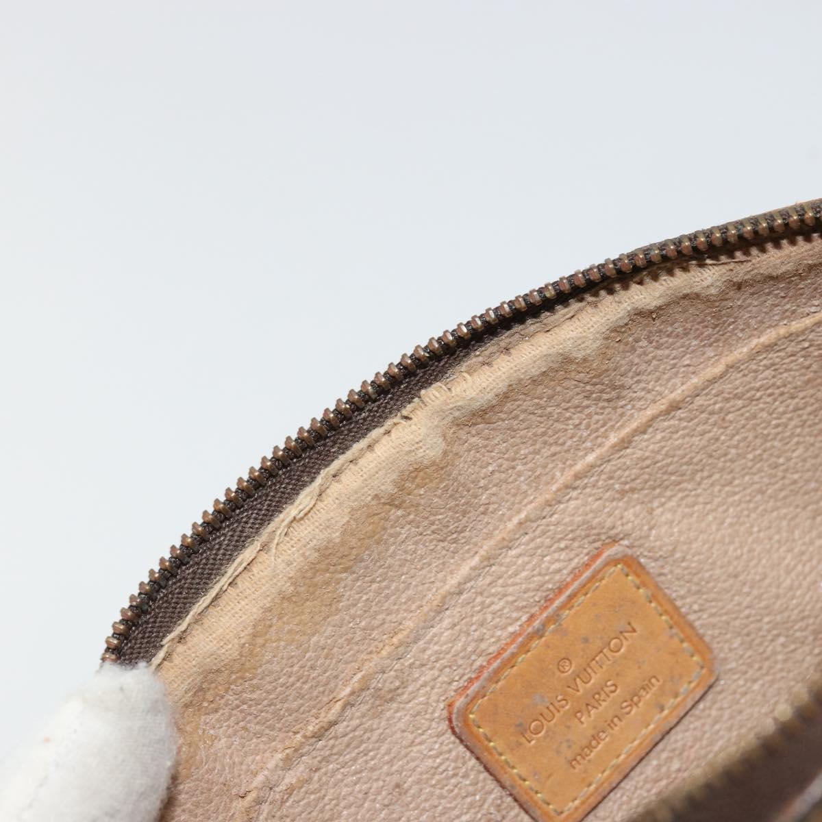 LOUIS VUITTON Monogram Pochette Cosmetic PM Pouch M43998 LV Auth BA12392