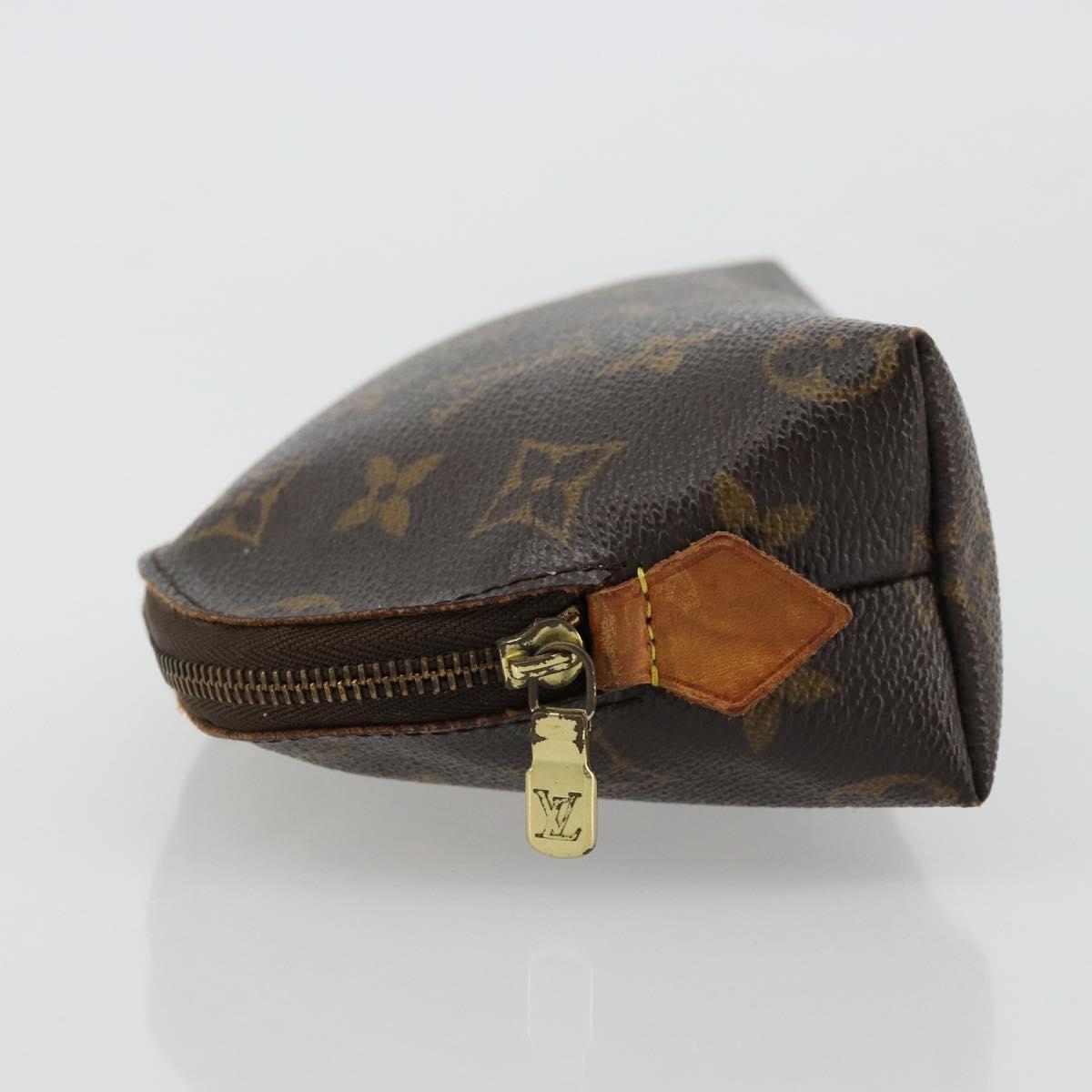 LOUIS VUITTON Monogram Pochette Cosmetic PM Pouch M43998 LV Auth BA12392