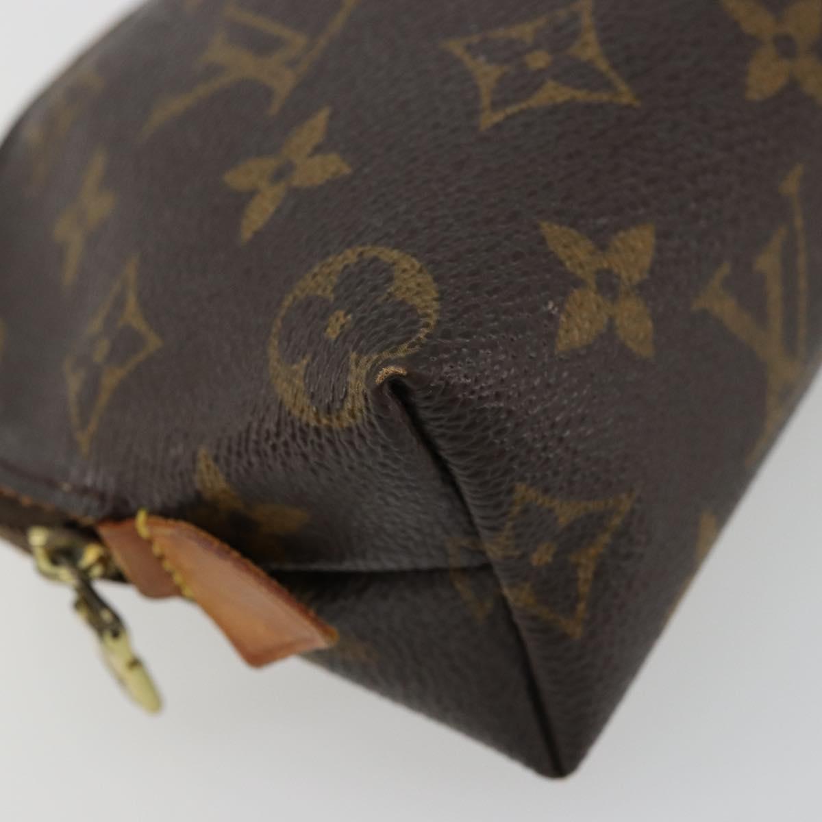 LOUIS VUITTON Monogram Pochette Cosmetic PM Pouch M43998 LV Auth BA12392