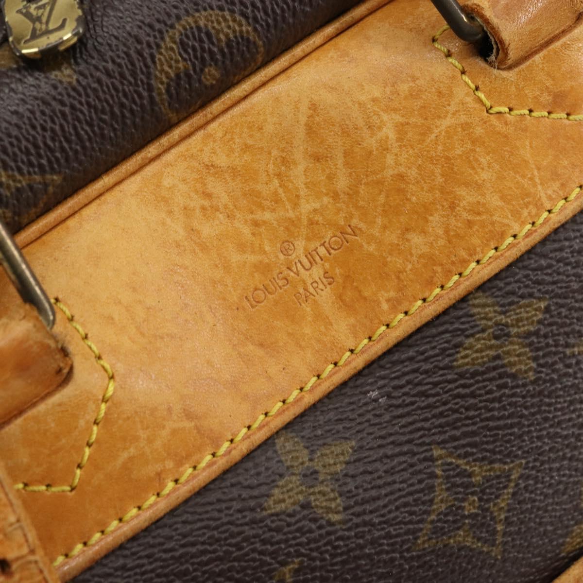 LOUIS VUITTON Monogram Deauville Hand Bag M47270 LV Auth BA12418