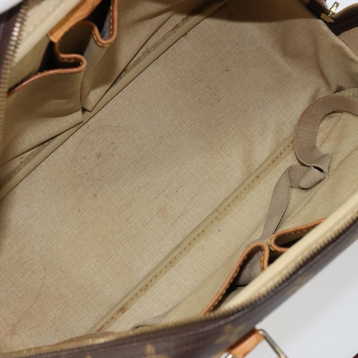 LOUIS VUITTON Monogram Deauville Hand Bag M47270 LV Auth BA12418