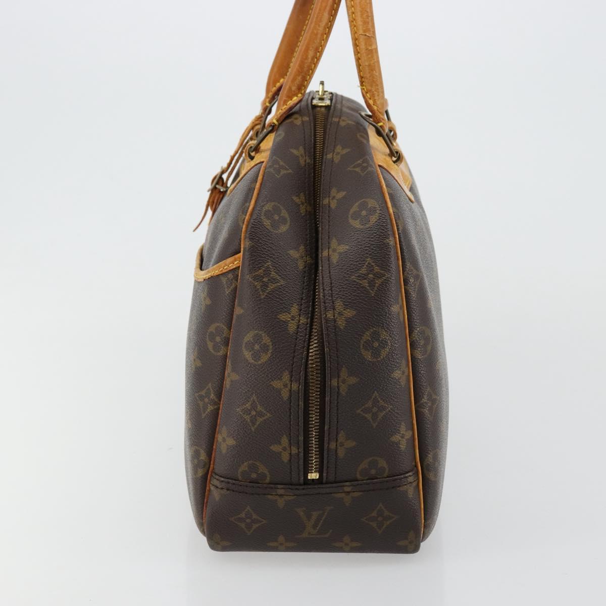 LOUIS VUITTON Monogram Deauville Hand Bag M47270 LV Auth BA12418