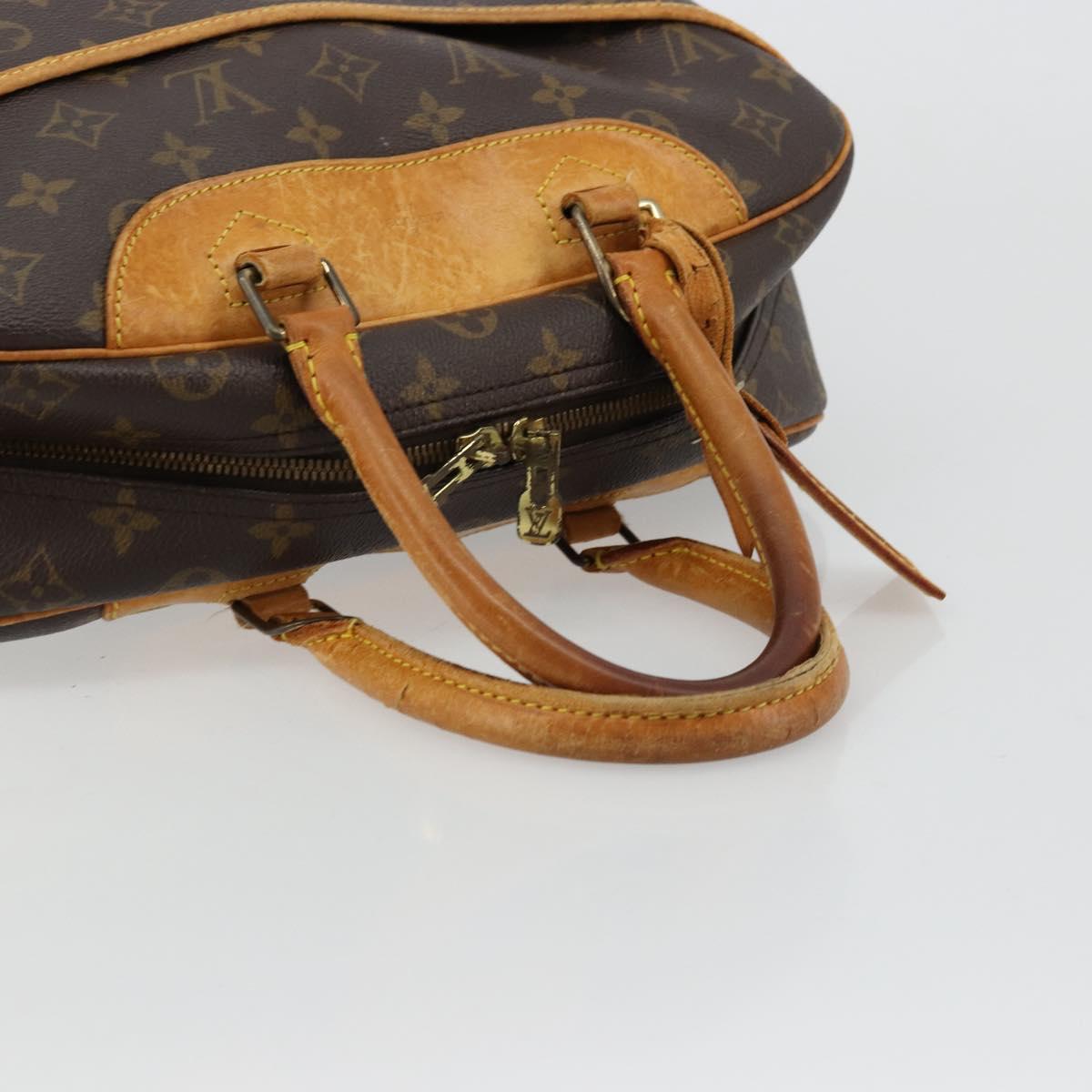LOUIS VUITTON Monogram Deauville Hand Bag M47270 LV Auth BA12418