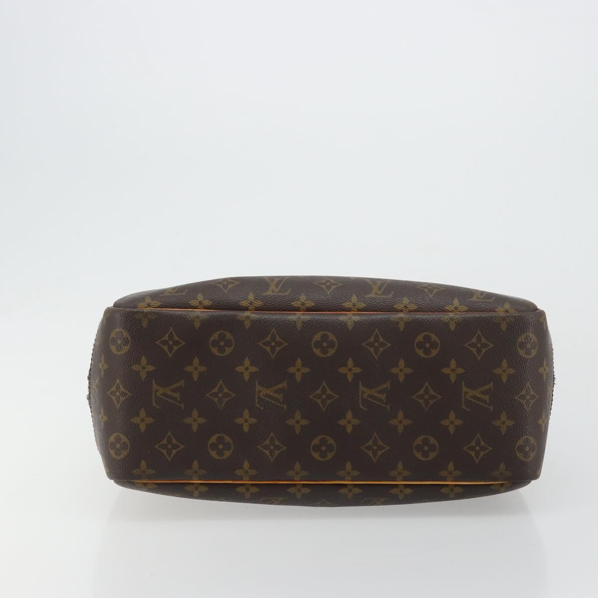 LOUIS VUITTON Monogram Deauville Hand Bag M47270 LV Auth BA12418