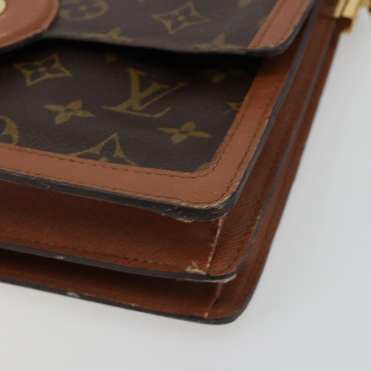 LOUIS VUITTON Monogram Raspail Shoulder Bag M51372 LV Auth BA12420