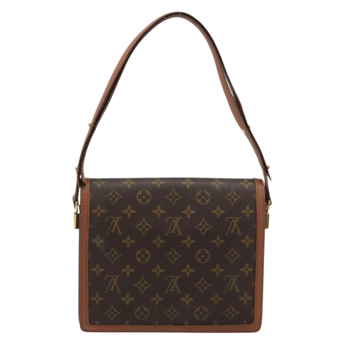 LOUIS VUITTON Monogram Raspail Shoulder Bag M51372 LV Auth BA12420