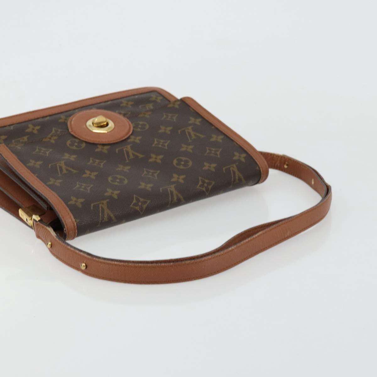 LOUIS VUITTON Monogram Raspail Shoulder Bag M51372 LV Auth BA12420