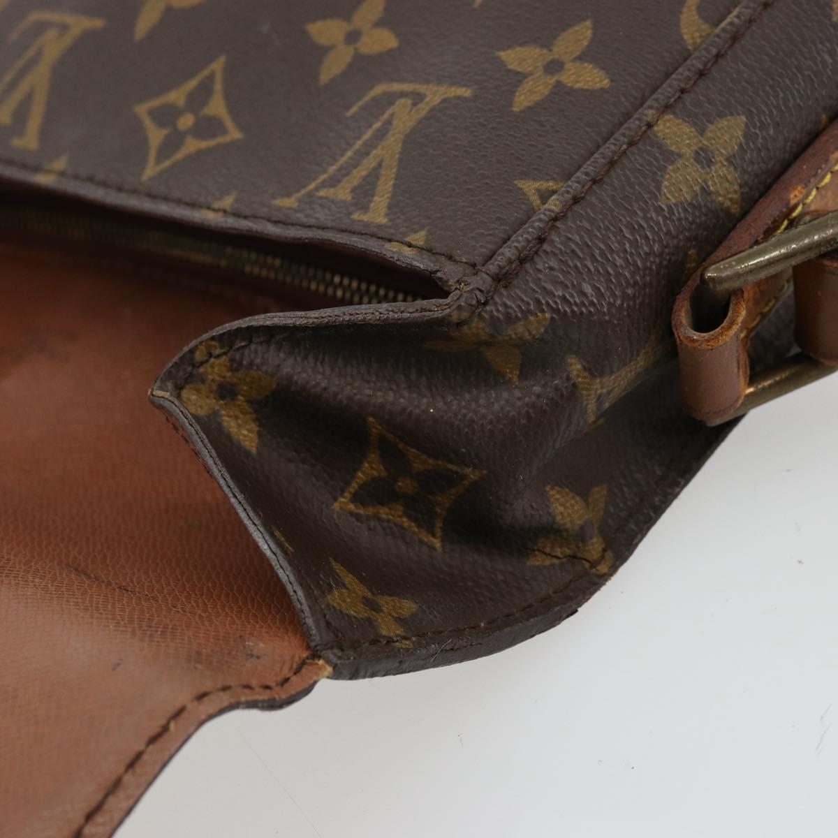 LOUIS VUITTON Monogram Saint Cloud GM Shoulder Bag M51242 LV Auth BA12436