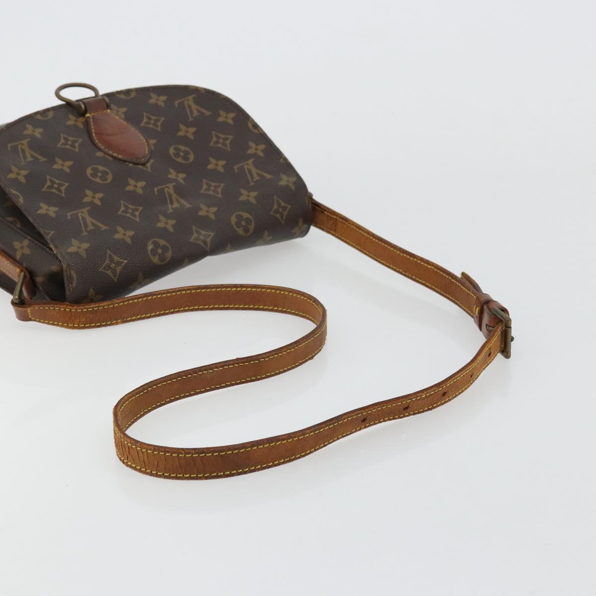 LOUIS VUITTON Monogram Saint Cloud GM Shoulder Bag M51242 LV Auth BA12436