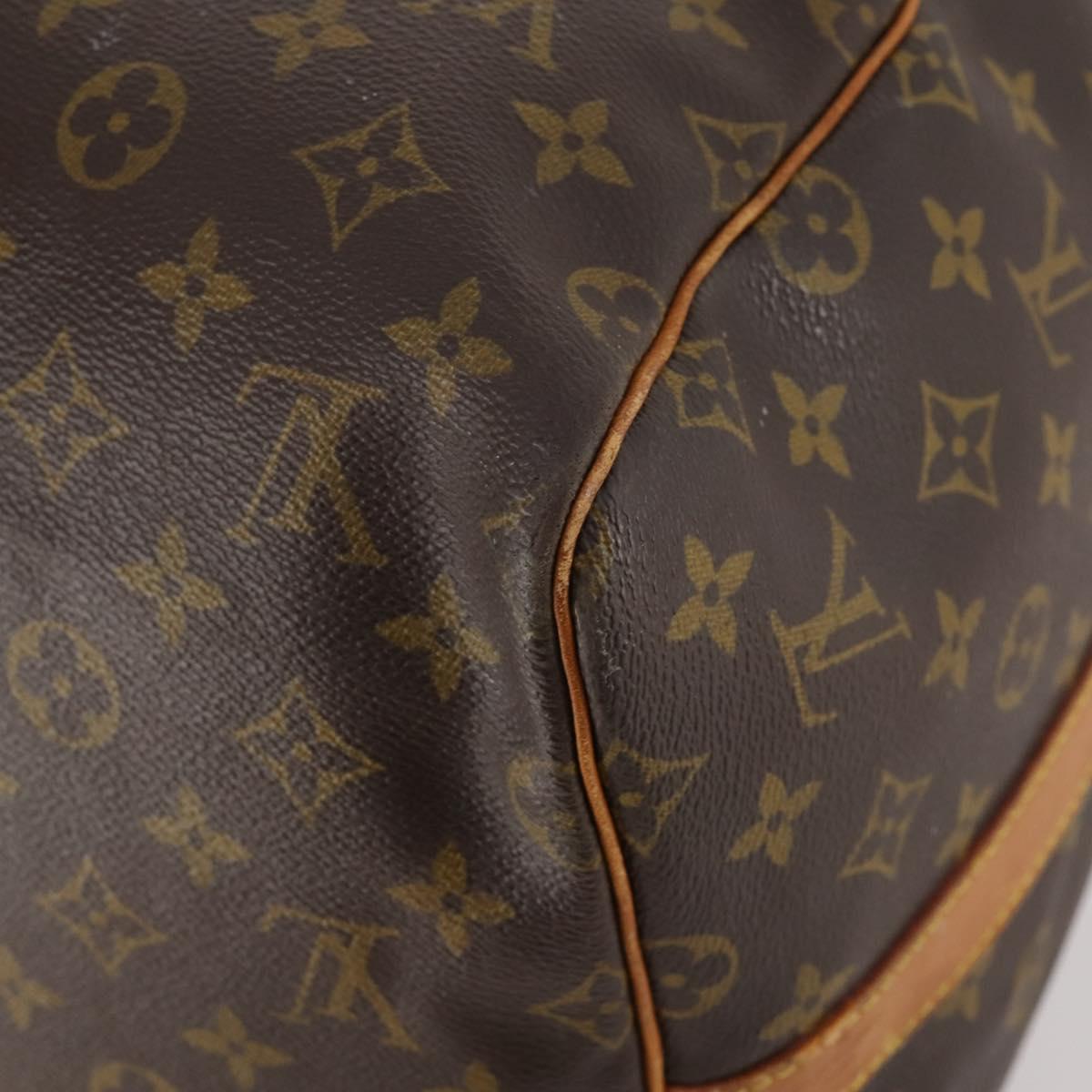 LOUIS VUITTON Monogram Keepall Bandouliere 55 Boston Bag M41414 LV Auth BA12457