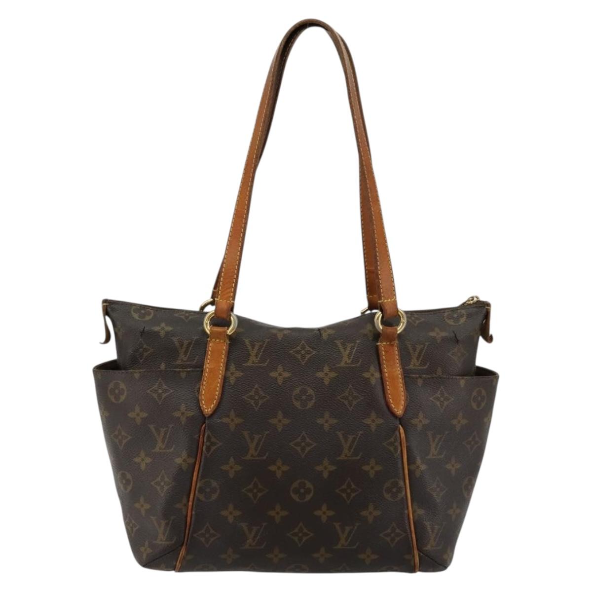 LOUIS VUITTON Monogram Totally PM Tote Bag M56688 LV Auth BA12459