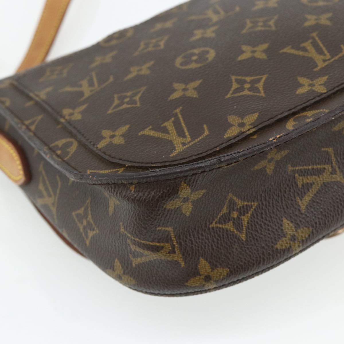 LOUIS VUITTON Monogram Saint Cloud GM Shoulder Bag M51242 LV Auth BA12462