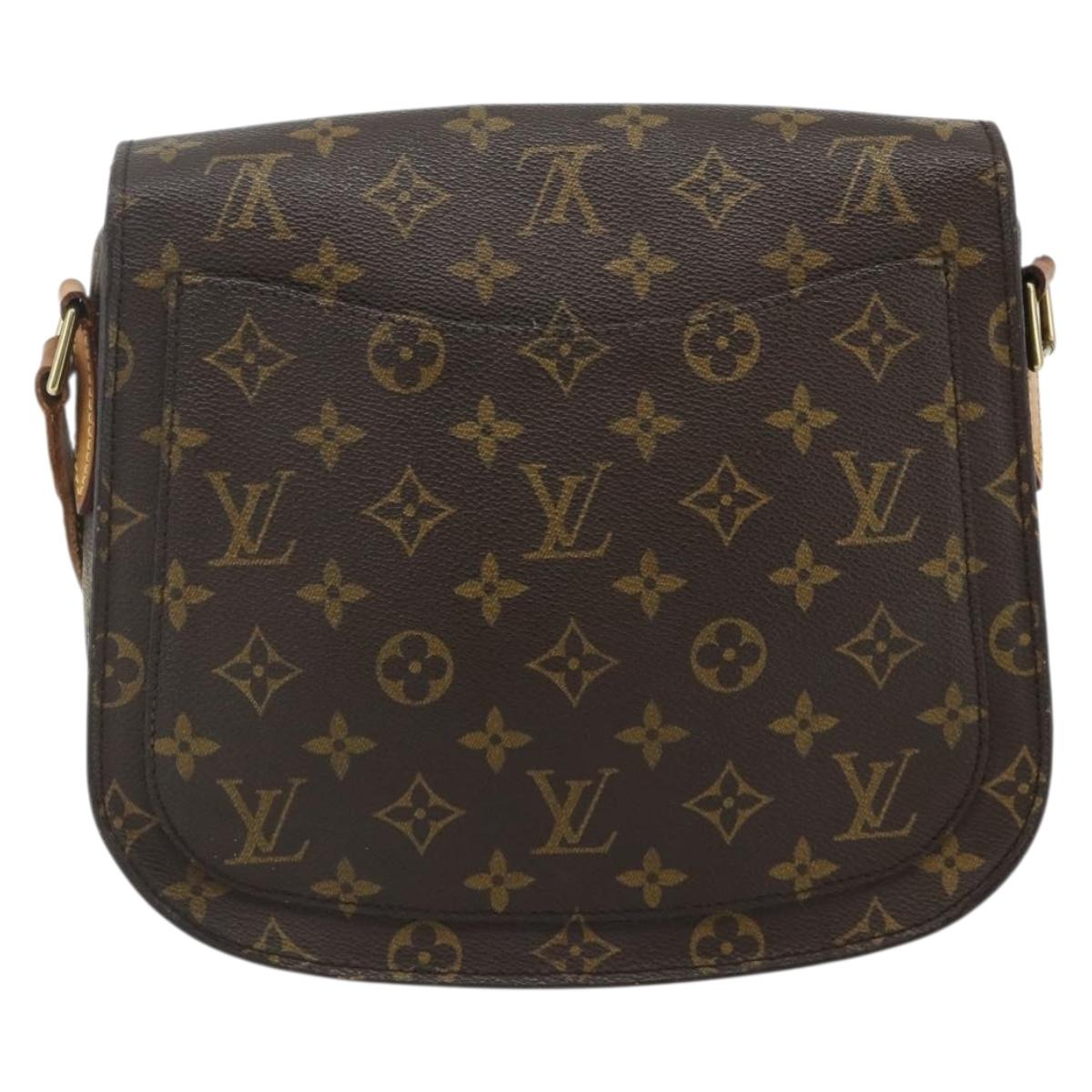 LOUIS VUITTON Monogram Saint Cloud GM Shoulder Bag M51242 LV Auth BA12462