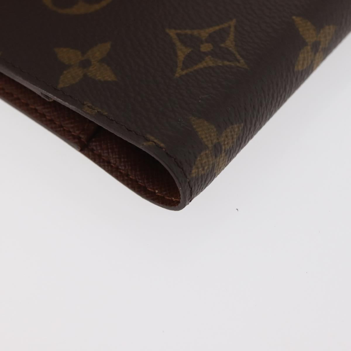 LOUIS VUITTON Monogram Agenda PM Day Planner Cover R20005 LV Auth BA12468A