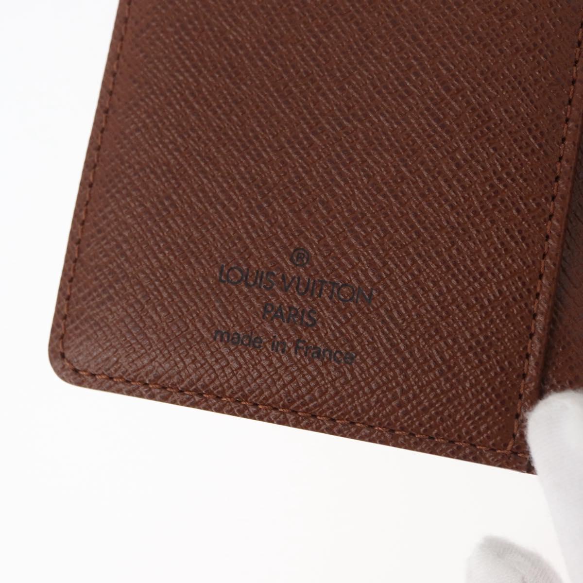 LOUIS VUITTON Monogram Agenda PM Day Planner Cover R20005 LV Auth BA12468A