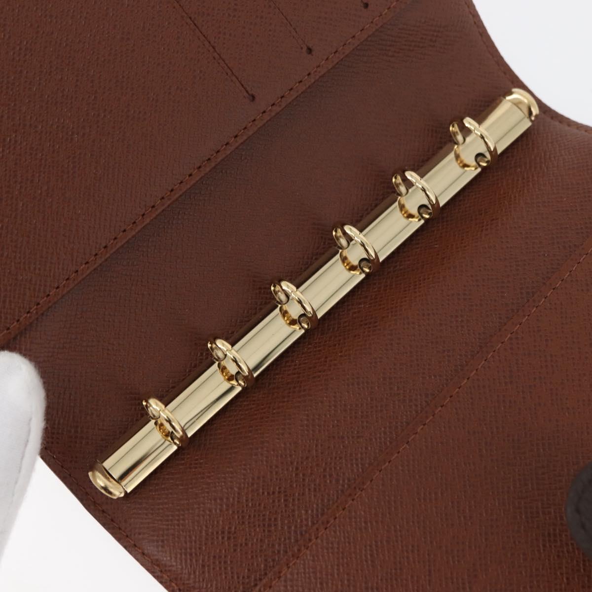 LOUIS VUITTON Monogram Agenda PM Day Planner Cover R20005 LV Auth BA12468A