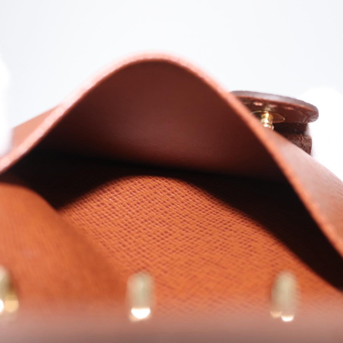 LOUIS VUITTON Monogram Agenda PM Day Planner Cover R20005 LV Auth BA12468A