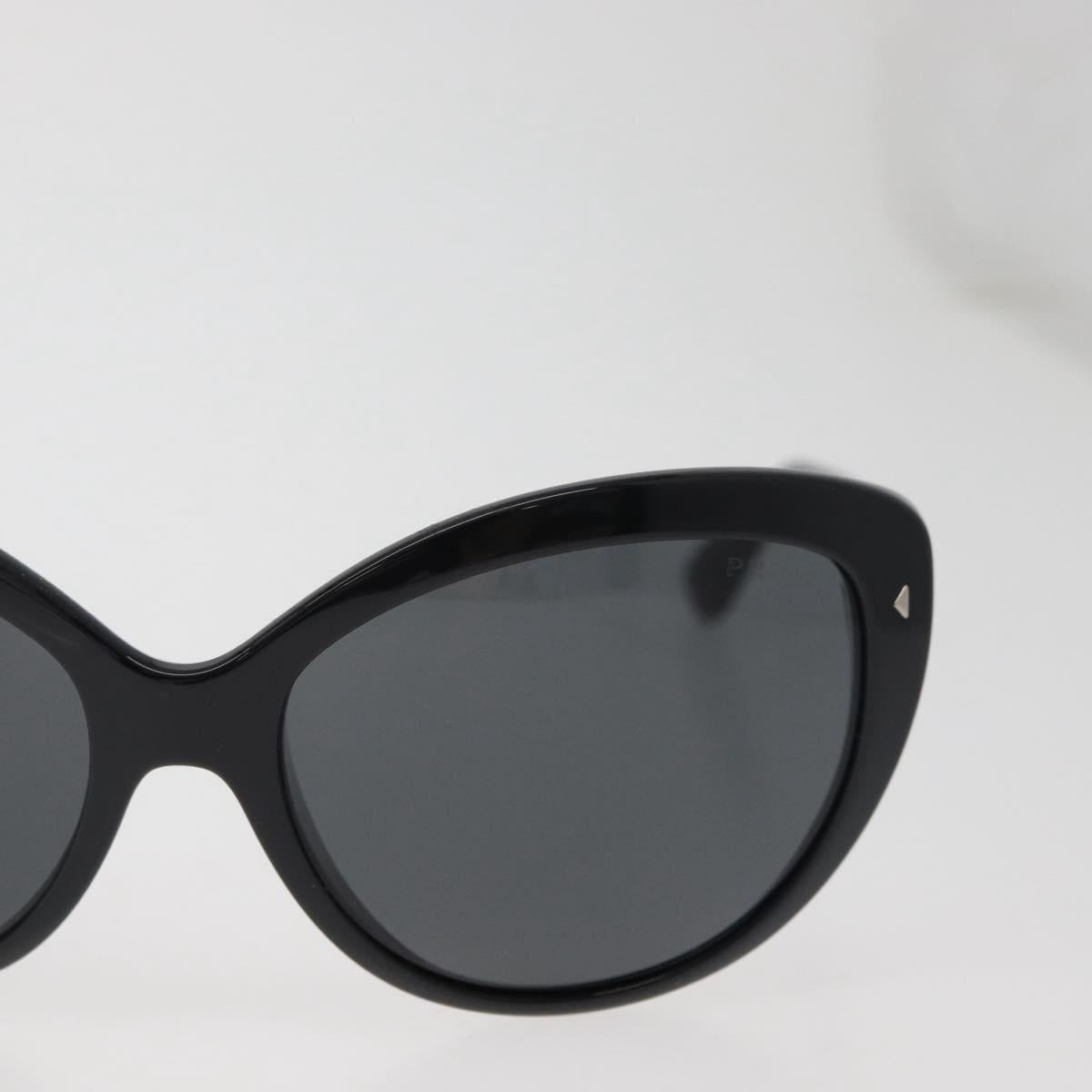 PRADA Sunglasses plastic Black Auth BA12474A
