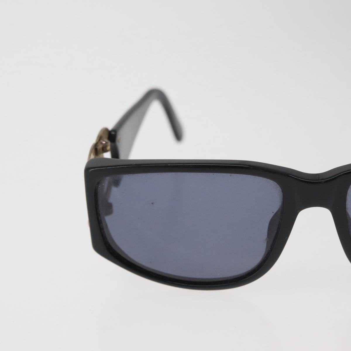 CHANEL Sunglasses plastic Black CC Auth BA12482