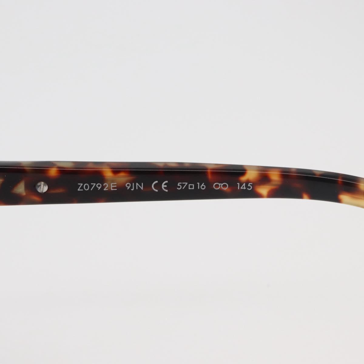 LOUIS VUITTON Tortoise Pattern Sunglasses plastic Blue LV Auth BA12483A