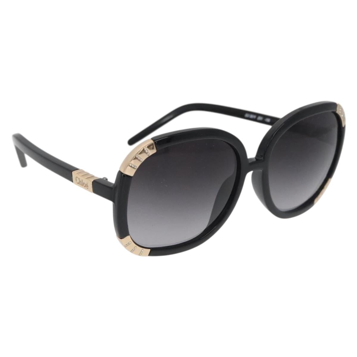 Chloe Sunglasses plastic Black Auth BA12497A