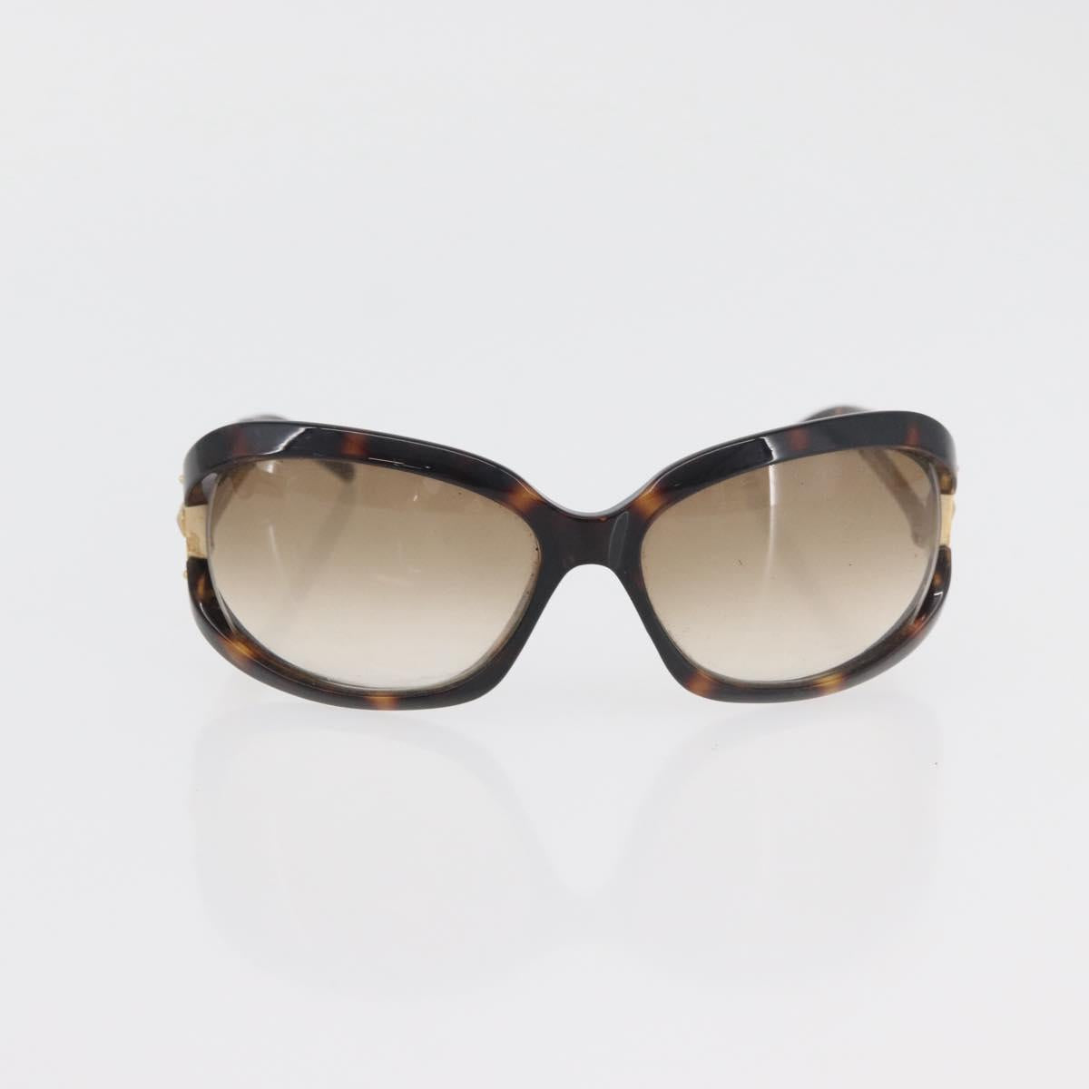 Jimmy Choo Sunglasses plastic 2 Set Brown Black Auth BA12499