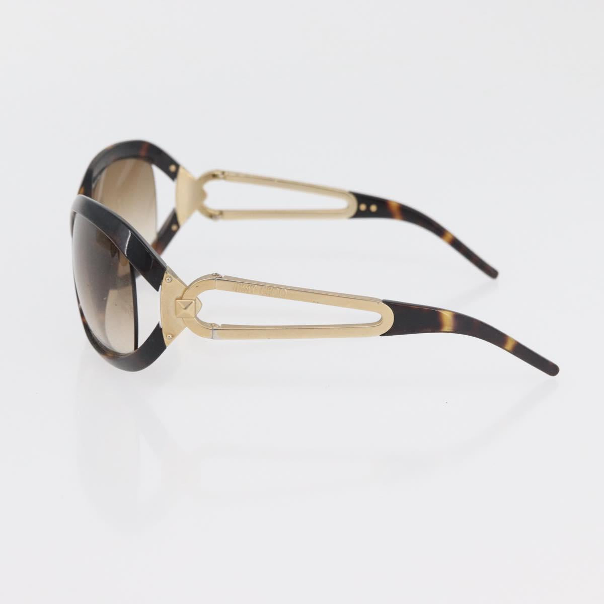 Jimmy Choo Sunglasses plastic 2 Set Brown Black Auth BA12499