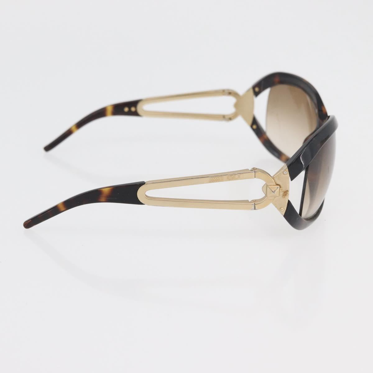 Jimmy Choo Sunglasses plastic 2 Set Brown Black Auth BA12499