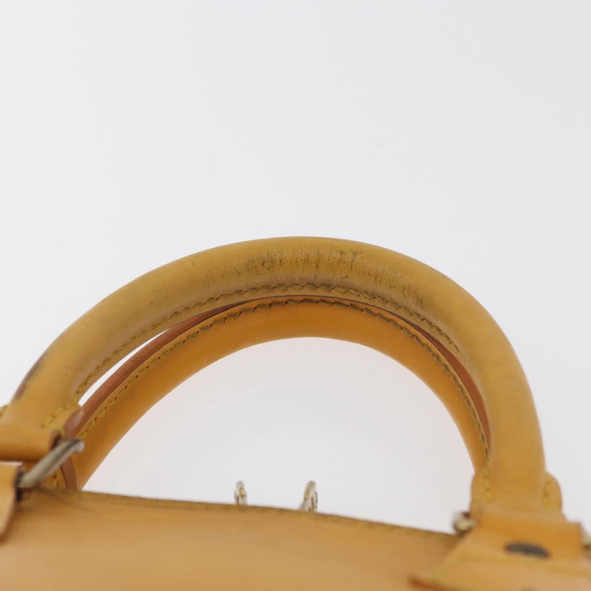 LOUIS VUITTON Epi Alma Hand Bag Yellow M52149 LV Auth BA12501