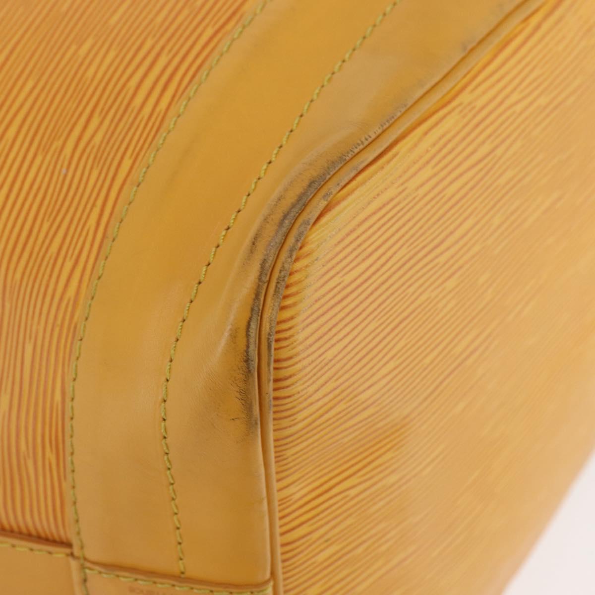 LOUIS VUITTON Epi Noe Shoulder Bag Tassili Yellow M44009 LV Auth BA12503