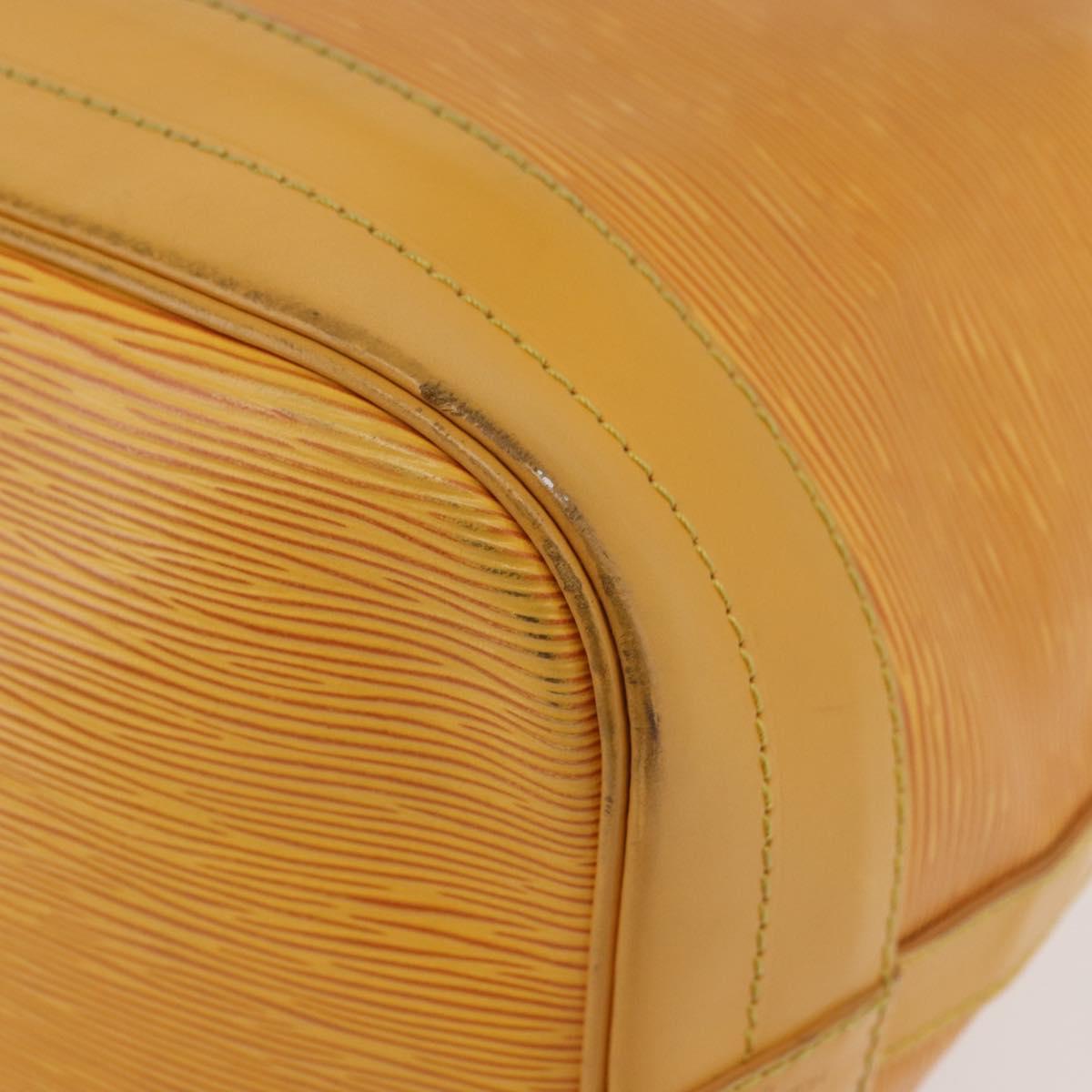 LOUIS VUITTON Epi Noe Shoulder Bag Tassili Yellow M44009 LV Auth BA12503
