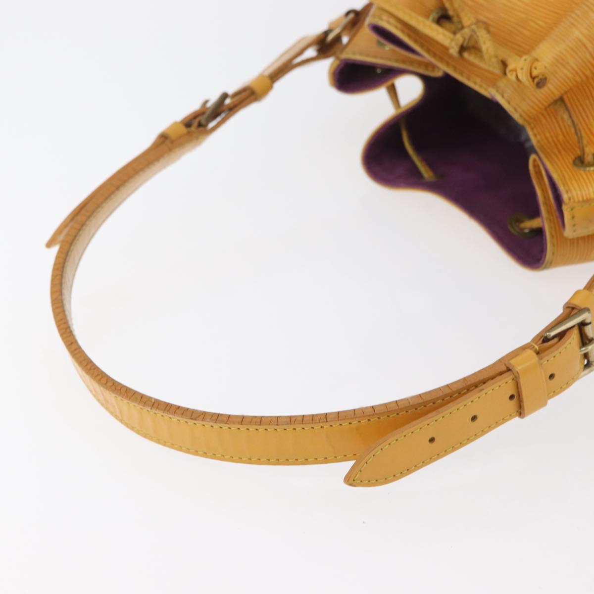 LOUIS VUITTON Epi Noe Shoulder Bag Tassili Yellow M44009 LV Auth BA12503