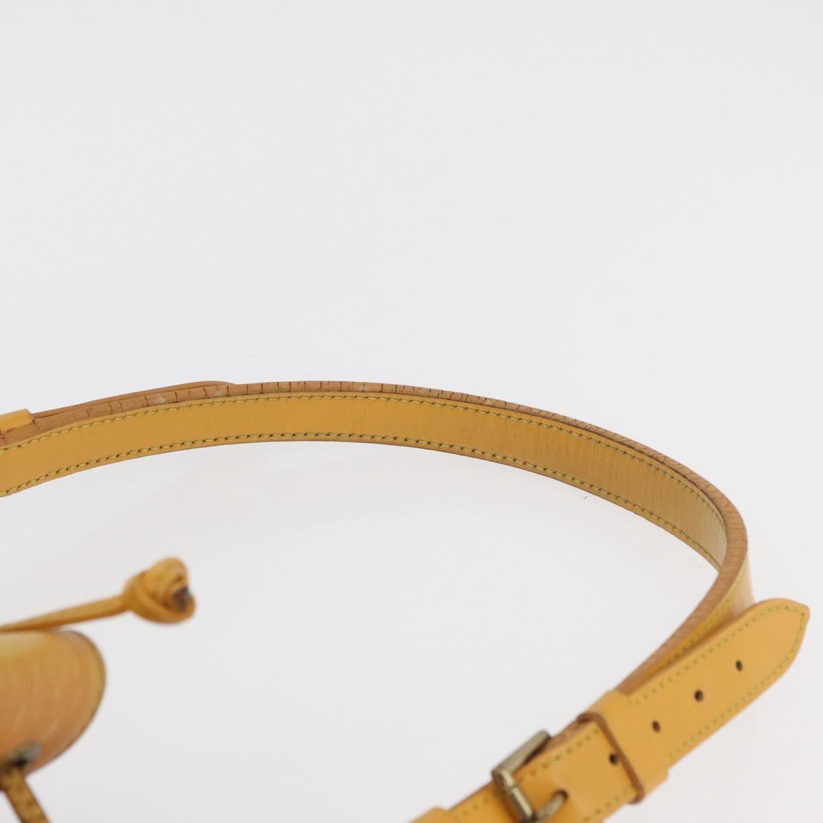 LOUIS VUITTON Epi Noe Shoulder Bag Tassili Yellow M44009 LV Auth BA12503