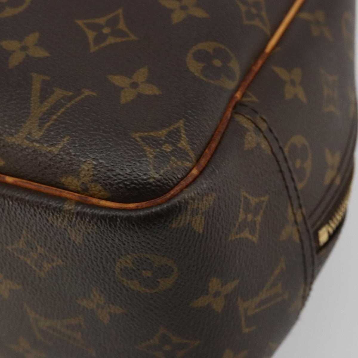 LOUIS VUITTON Monogram Deauville Hand Bag M47270 LV Auth BA12506