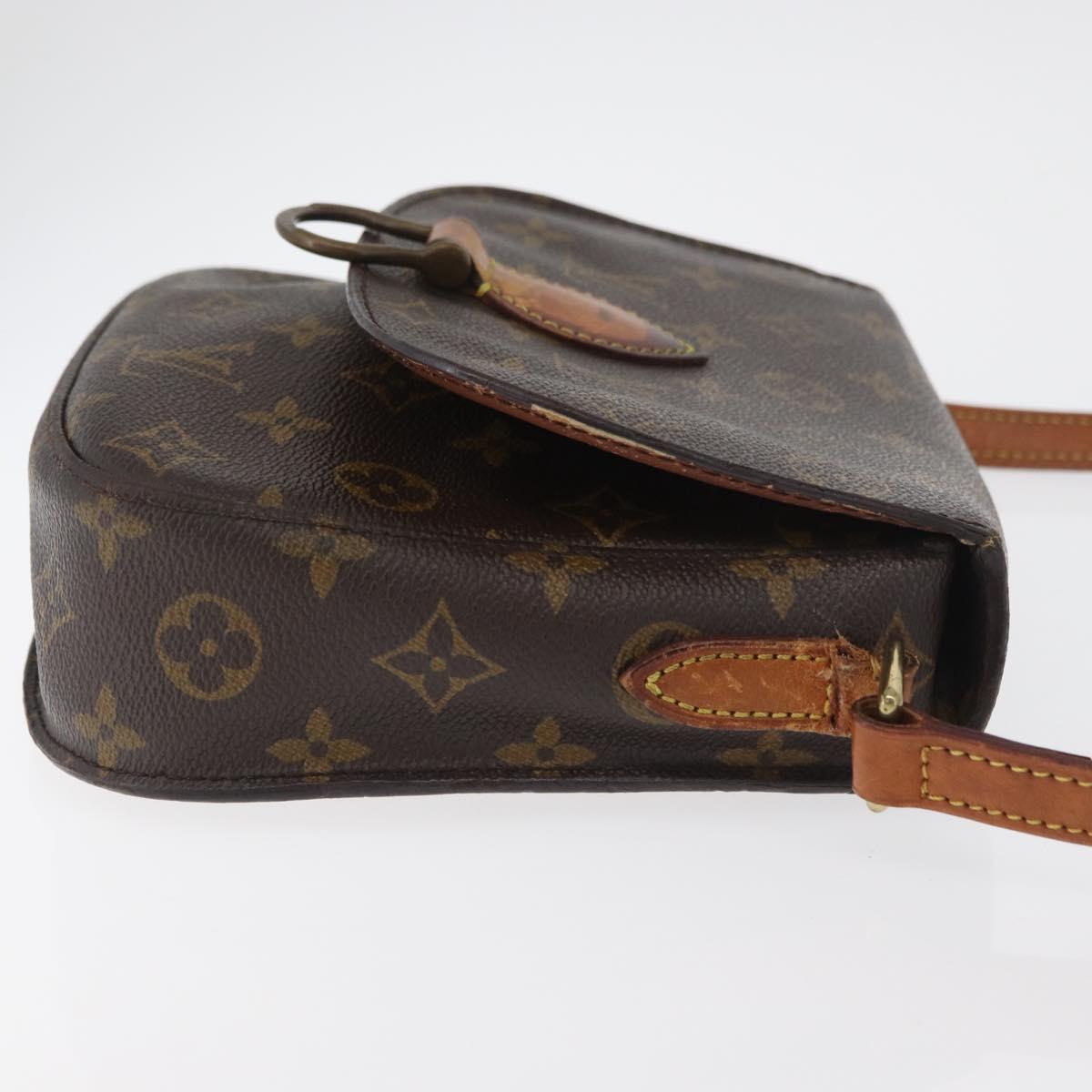 LOUIS VUITTON Monogram Saint Cloud MM Shoulder Bag M51243 LV Auth BA12522